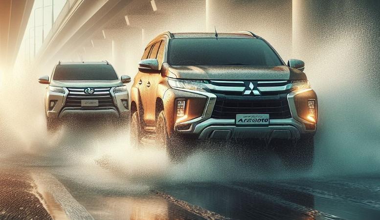 Benarkah Mitsubishi Pajero Sport dan Toyota Fortuner Rentan Terguling?