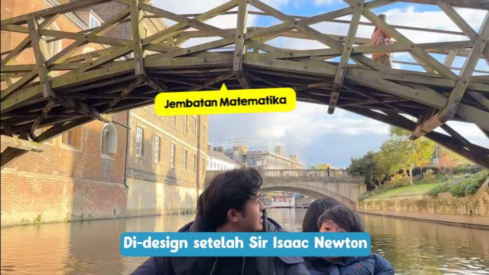 potret Jerome Polin di Cambridge University (dok.youtube.com/nihongomantappu)