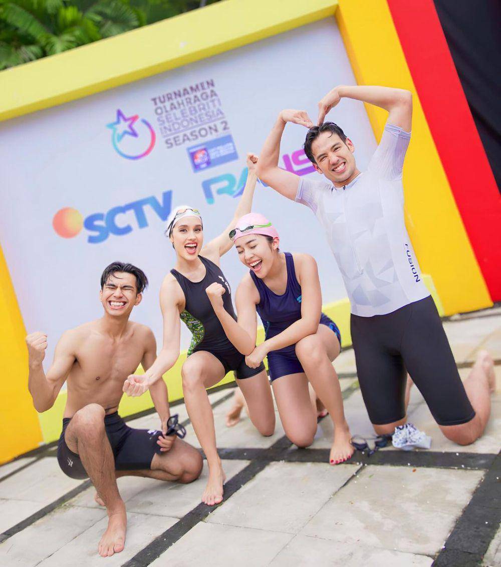 potret Cinta Laura juara renang TOSI 2 (instagram.com/claurakiehl)