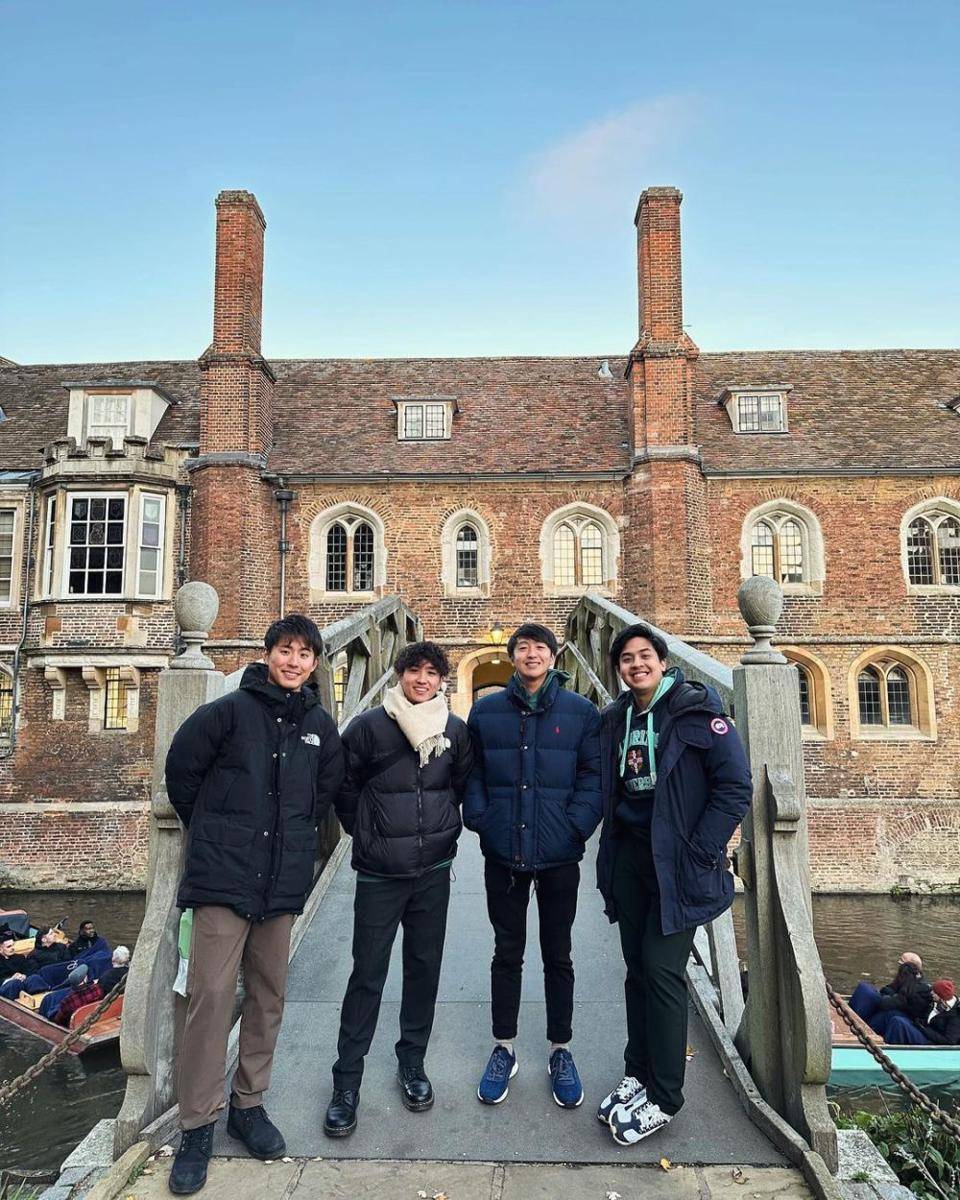 potret Jerome Polin di Cambridge University (instagram.com/jeromepolin)