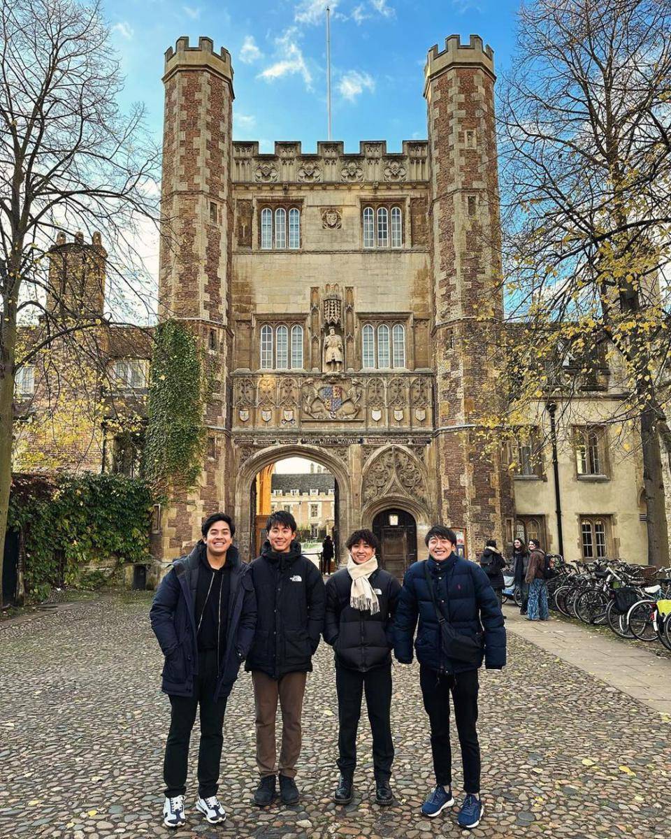 potret Jerome Polin di Cambridge University (instagram.com/jeromepolin)
