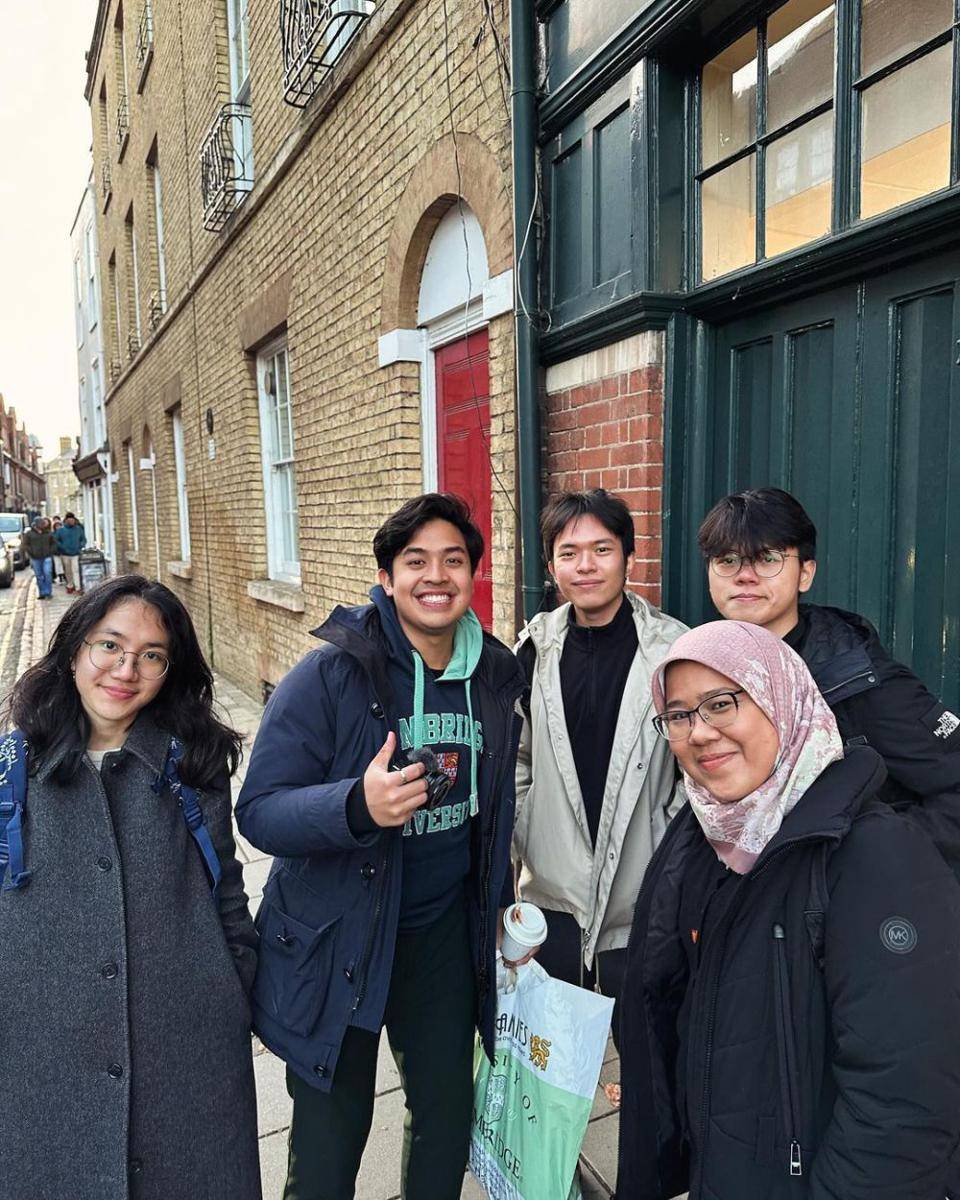 potret Jerome Polin di Cambridge University (instagram.com/jeromepolin)