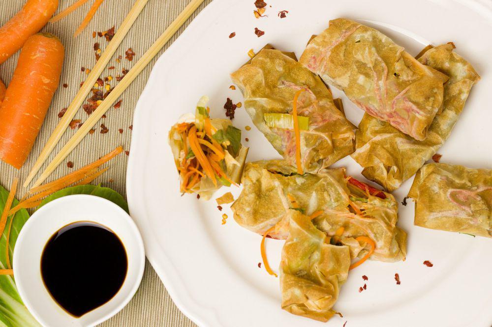 Resep Lumpia Sawi Putih Saus Tiram, Camilan Sehat yang Sedap