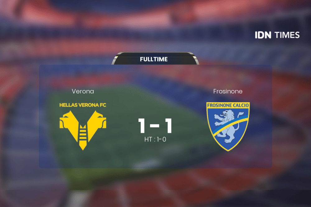 Duel Verona Vs Frosinone Berakhir Antiklimaks