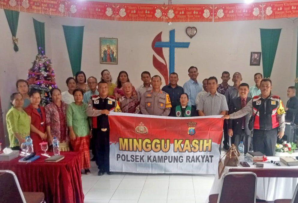 Jaga Kamtibmas, Polisi Lakukan Pendekatan Religius Lewat Minggu Kasih