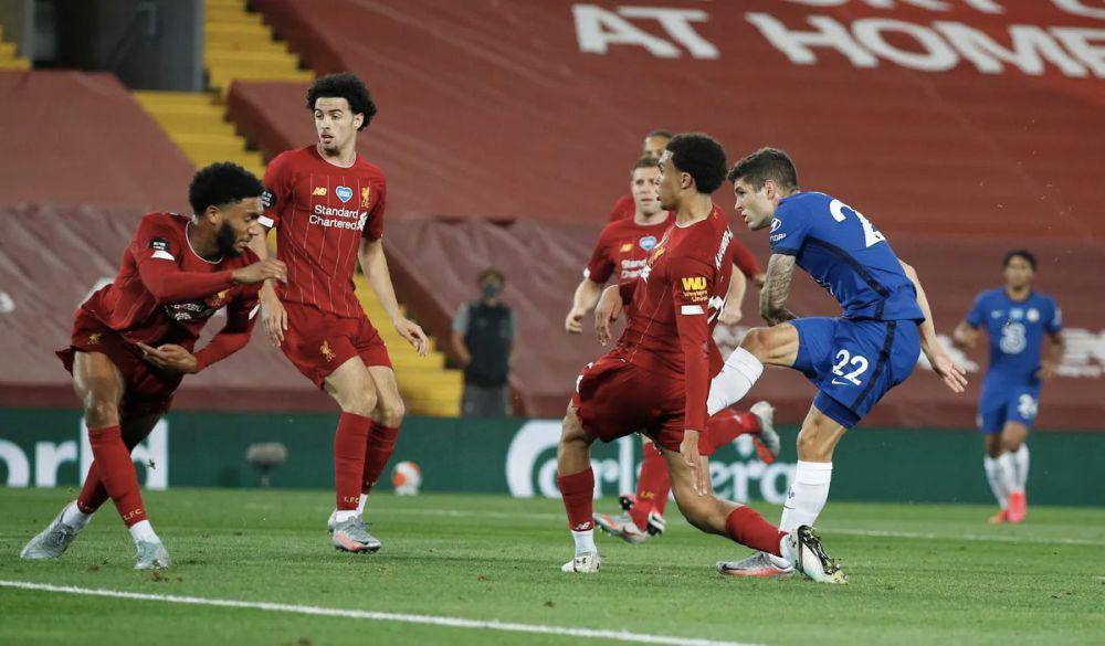 Liverpool melawan Chelsea di Premier League 2019/2020. (premierleague.com)