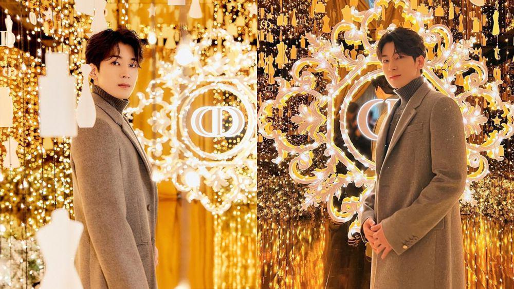 8 Potret Wonwoo SEVENTEEN dengan DIOR, Bak Pangeran Kerajaan!