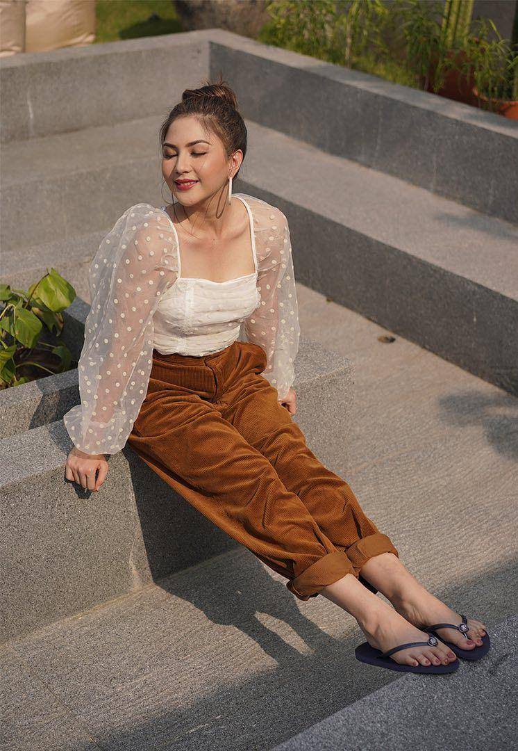 inspirasi gaya rambut messy bun ala artis (instagram.com/jscmila)