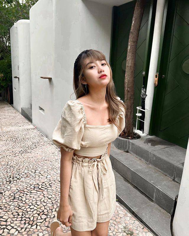 padu padan short pants ala Ghea Indrawari (instagram.com/gheaindrawari)