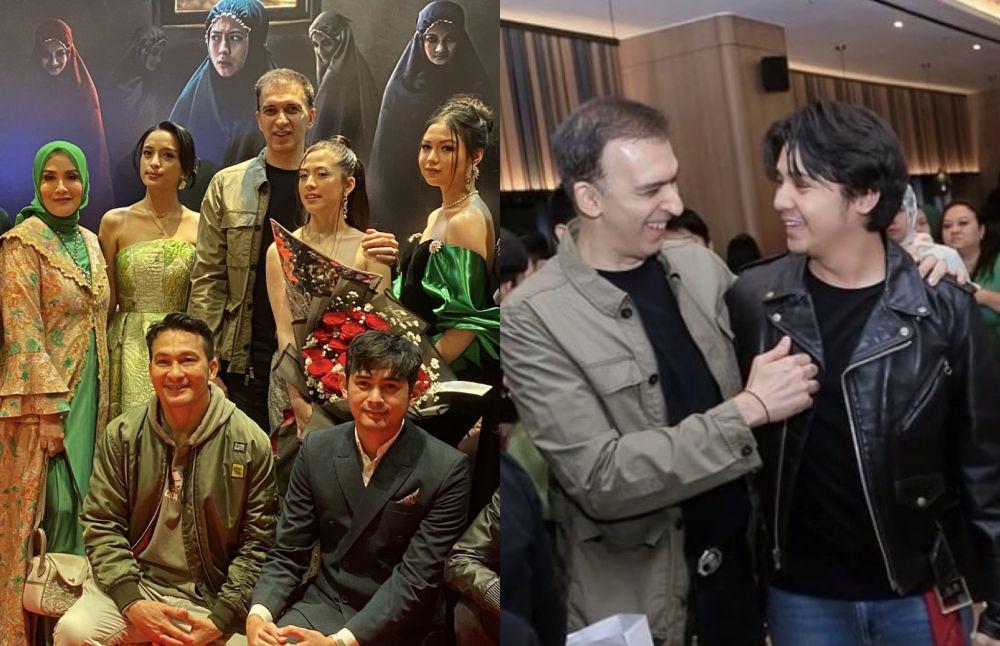 10 Potret Artis di Gala Premier Film Munkar, Ada 'Dilan' dan 'Bono'!