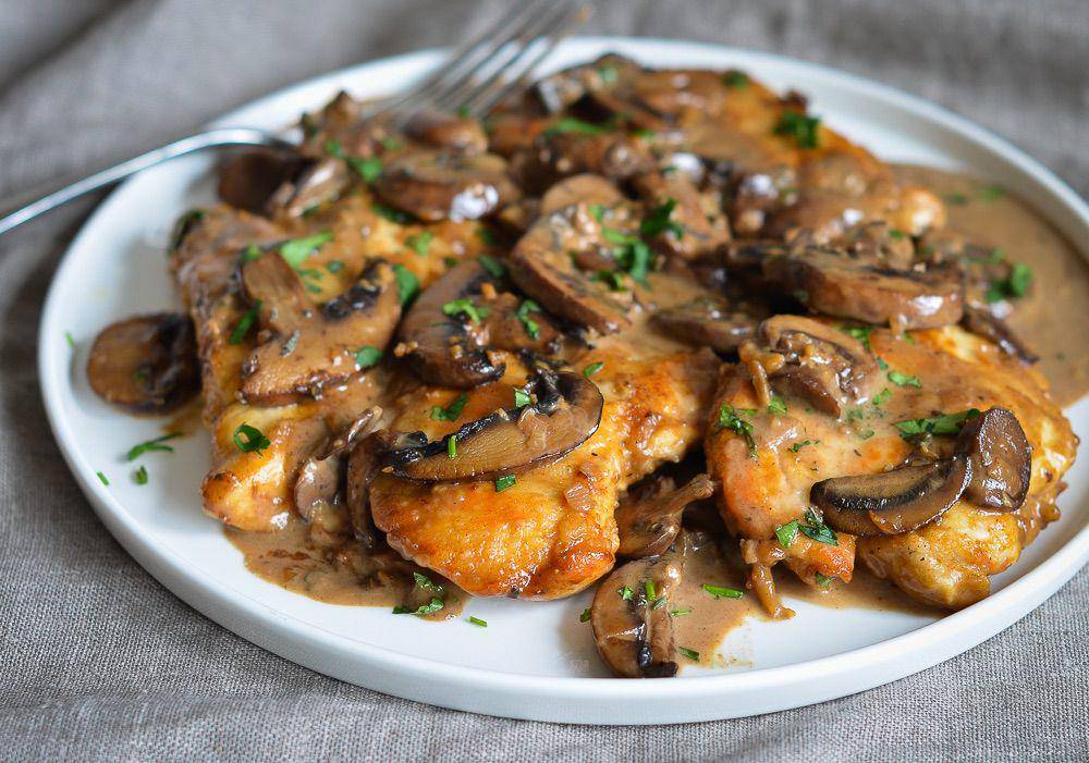 chicken marsala (YouTube.com/Entertaining with Beth)