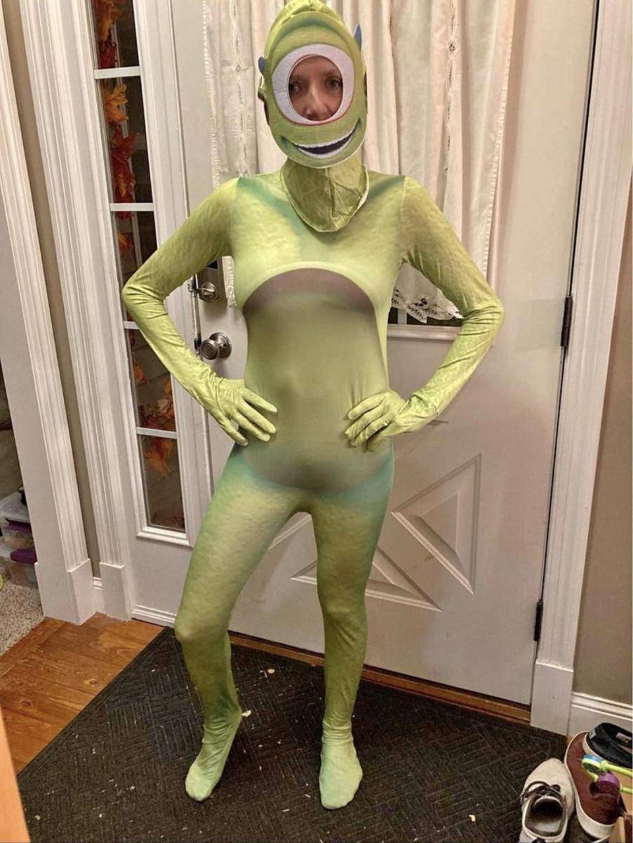 potret objek Mike Wazowski yang bikin ngakak (reddit.com/user/DIzzy13579)