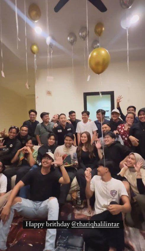 ulang tahun Thariq Halilintar (Instagram.com/er_bee26)