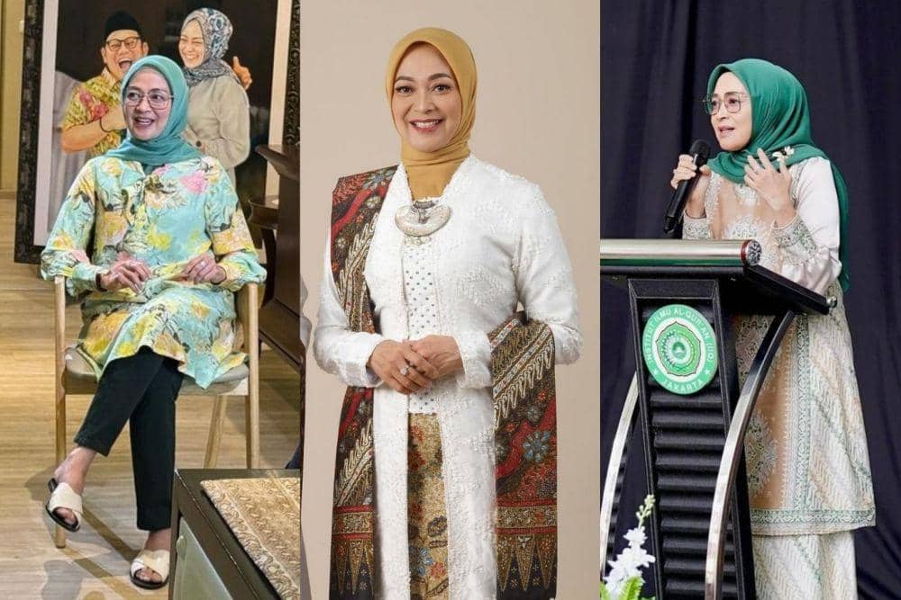 10 OOTD Rustini Murtadho, Istri Cak Imin Calon Menteri Prabowo