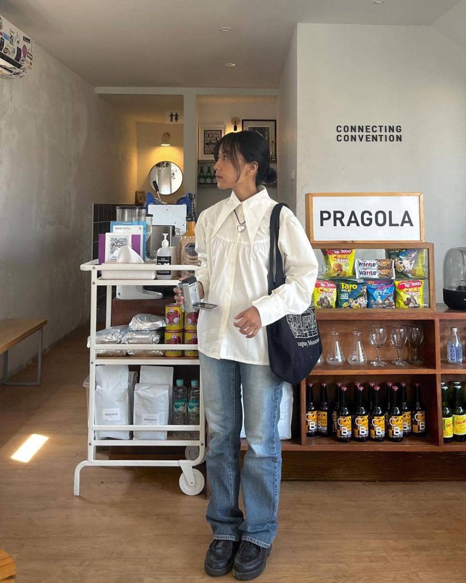 OOTD untuk kuliah ala Aasyabill (instagram.com/aasyabill)