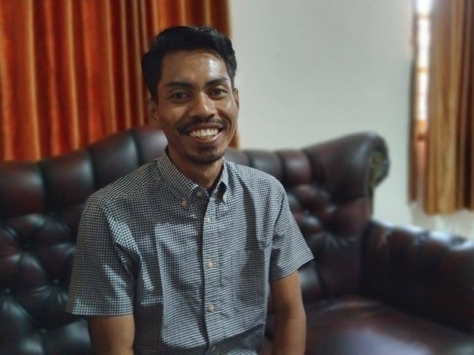 Komisioner Bawaslu Lombok Timur Divisi Penanganan Pelanggaran, Data dan Informasi, Jumaidi (IDN Times/Ruhaili)