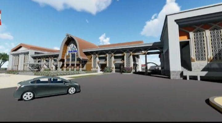 Desain renovasi Kantor Gubernur NTB. (dok. Dinas PUPR NTB)