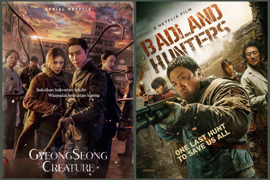 6 Kemiripan Film Badland Hunters dan Drakor Gyeongseong Creature