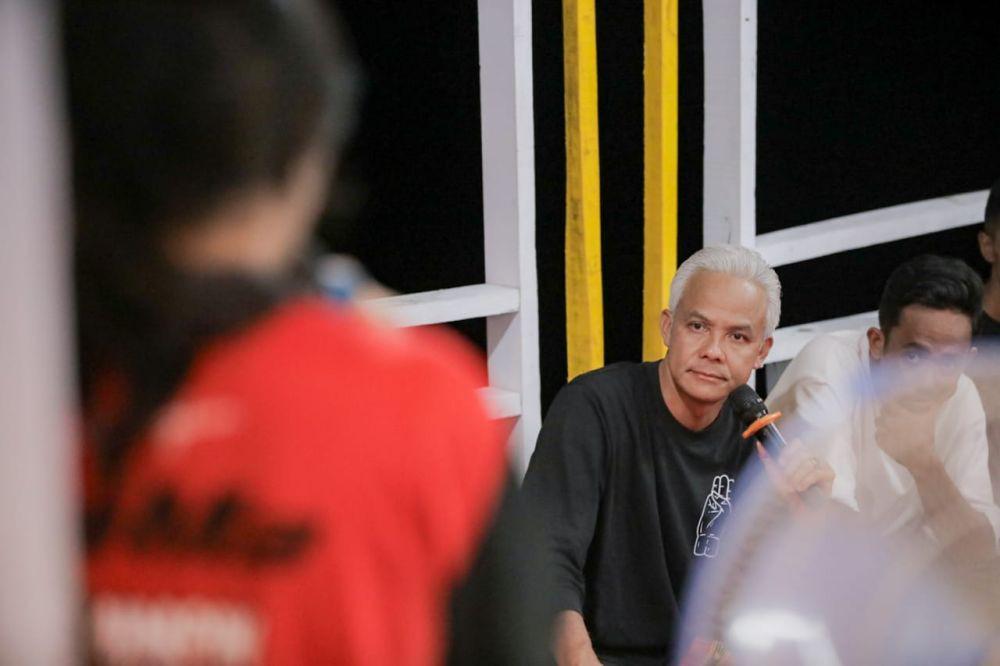 Ganjar Pranowo bertemu dengan sejumlah pemuda di Maluku (IDN Times/Istimewa)