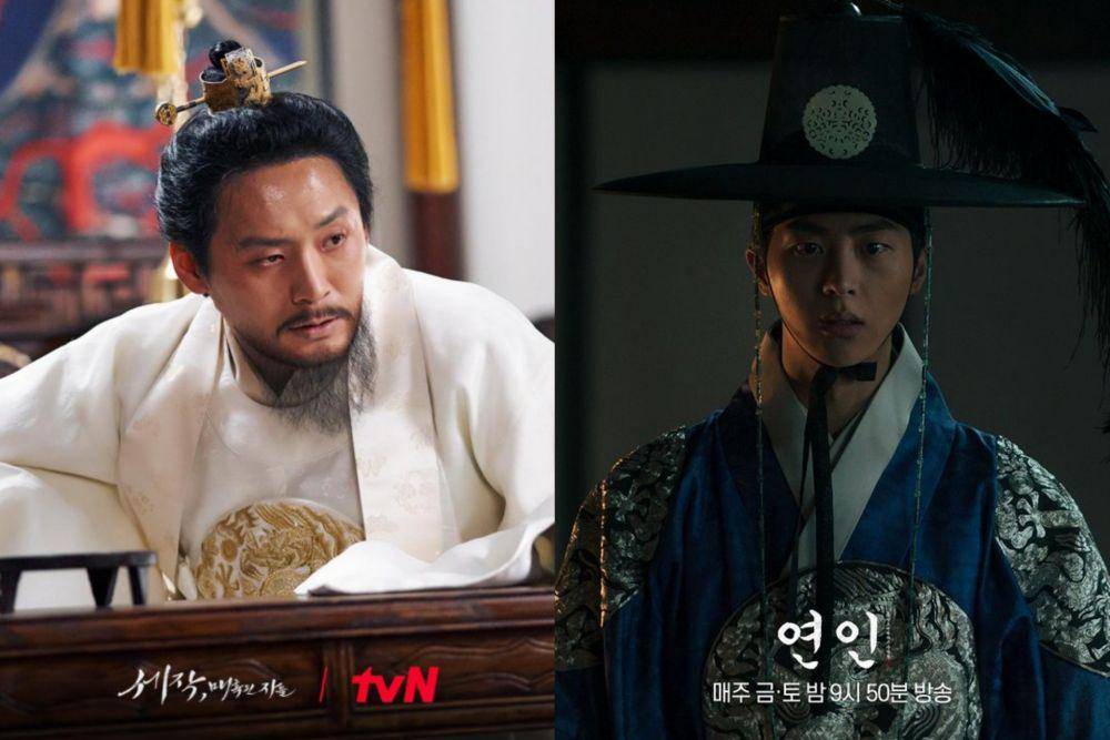cuplikan Choi Dae Hoon di drakor Captivating the King (dok. tvN/세작, 매혹된 자들) | cuplikan Kim Mu Jun di drakor My Dearest (instagram.com/mbcdrama_now)