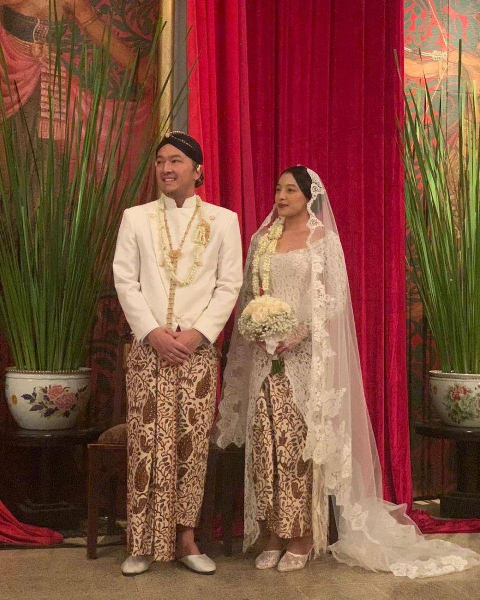 Pernikahan Nadia Soekarno dan Kama Sukarno. (Instagram.com/sorayahaque)