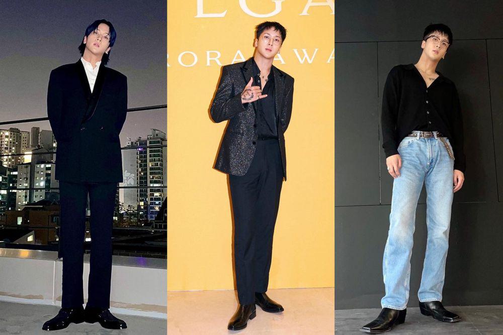 7 Padu Padan Outfit Hitam ala Ravi eks VIXX, Andalan Cowok Mamba!