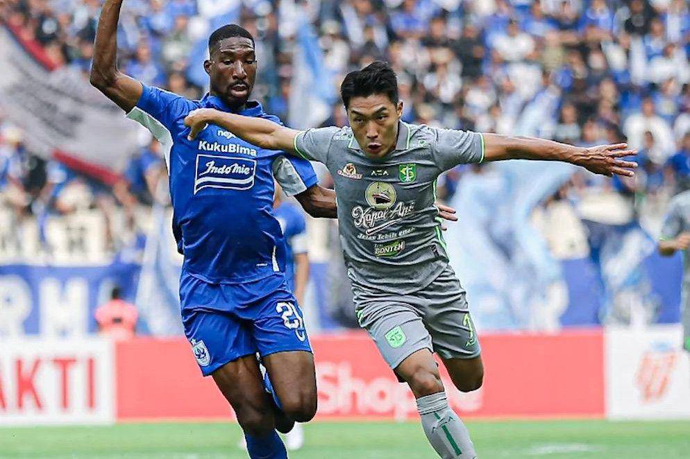 Persebaya dalam laga menghadapi PSIS Semarang pada putaran pertama Liga 1 2023/2024. (instagram.com/officialpersebaya)