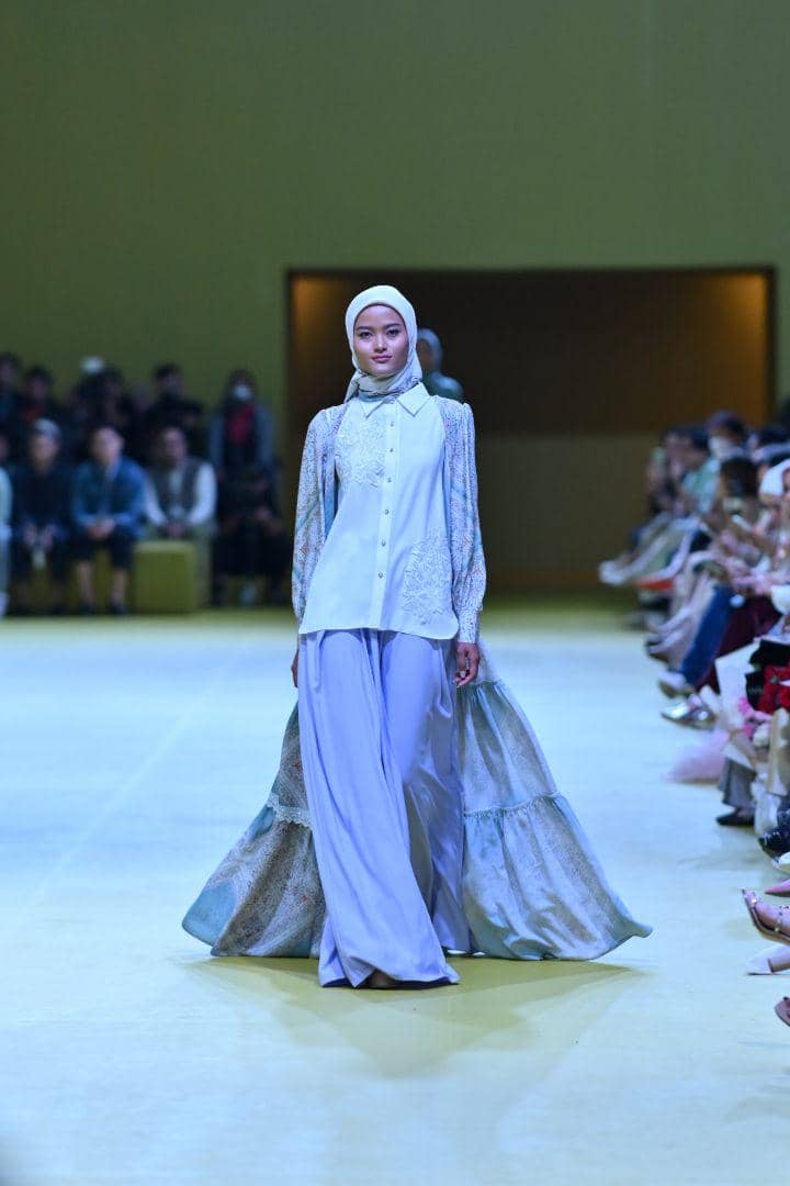 Hijab Mandjha Light of Treasure (dok. Ivan Gunawan Raya Collection 2024)