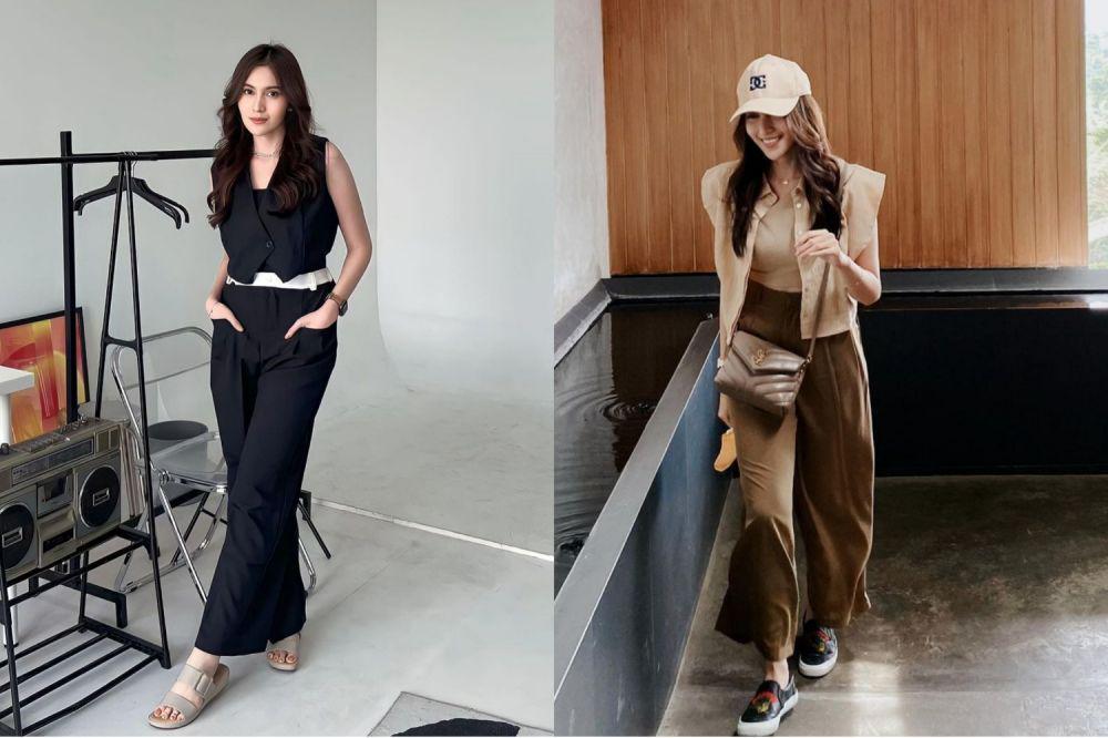 8 Inspirasi Outfit Denira Wiraguna, Super Fit Buat Nongkrong