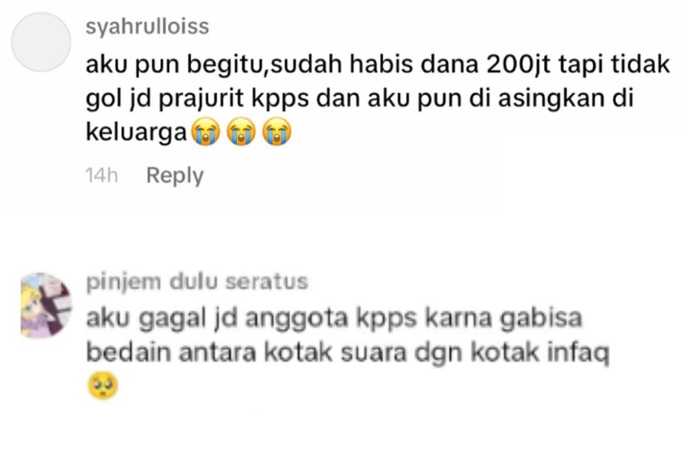 7 Jokes Gagal Ikut KPPS yang Hiperbola dan Drama Banget, Sesedih Itu!
