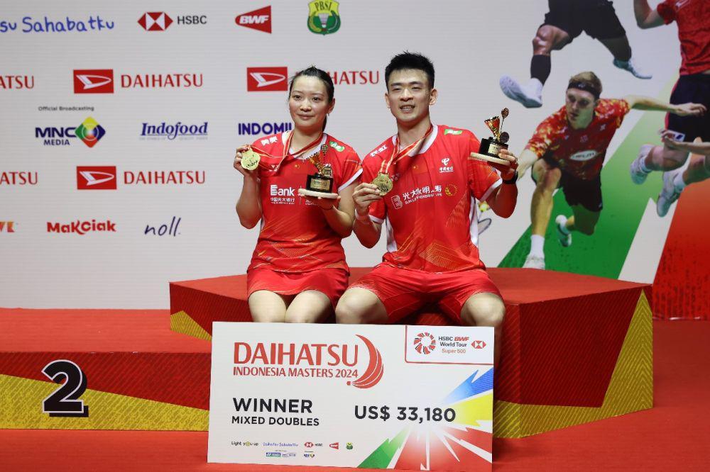 Penguasa Ganda Campuran Gagal Juara Indonesia Open 2024