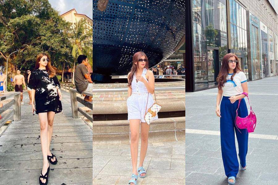 9 Outfit Daily ala Fahira Almira, Adik Sarah Kiehl