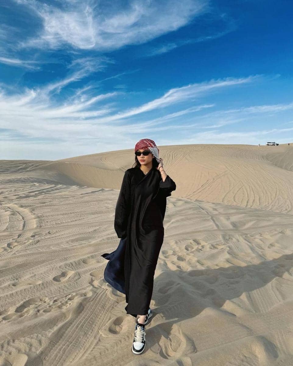 inspirasi OOTD ala Azizah Salsha (instagram.com/azizahsalsha_)