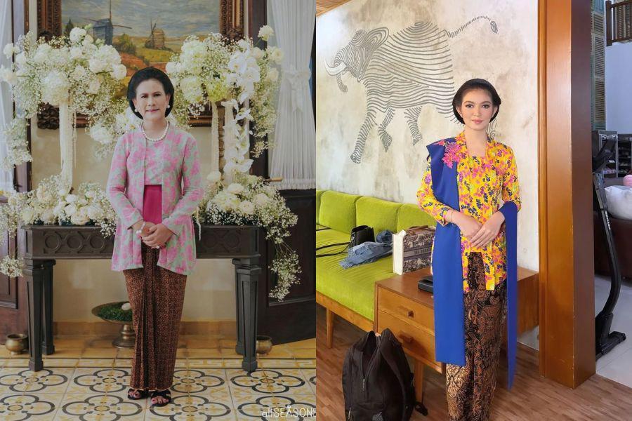 14 Adu Gaya Kebaya Iriana Vs. Selvi Ananda, Ibu Negara yang Memukau