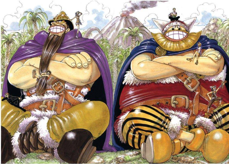 5 Hal Menarik Kemunculan Dorry dan Brogy di One Piece