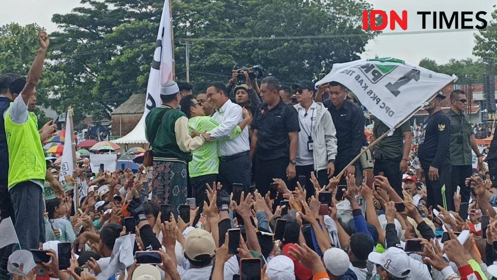 Kampanye Akbar di Tegal, Anies-Muhaimin Disambut Salawat Asyghil