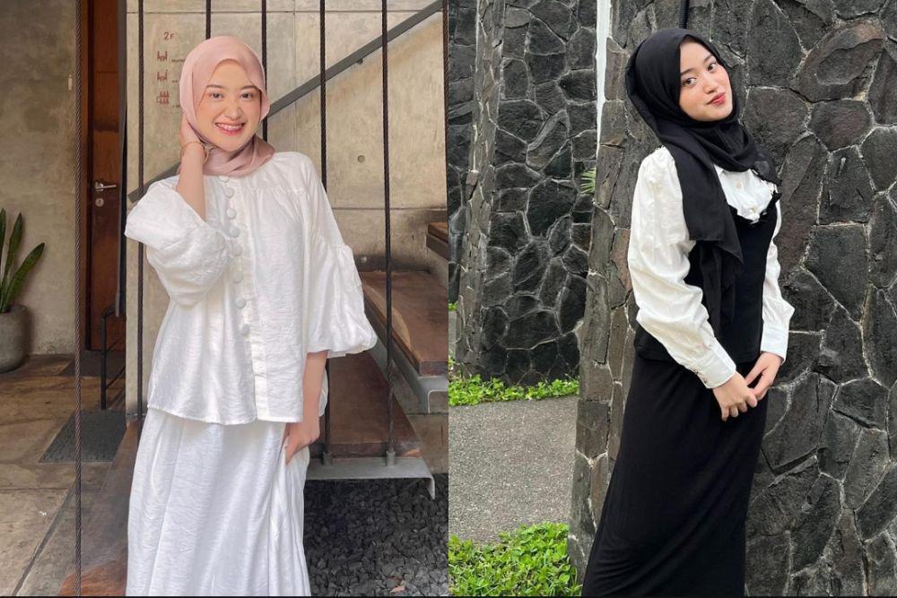 8 Ide Styling Atasan Putih ala Selebgram Wynne Aqila, Keren!