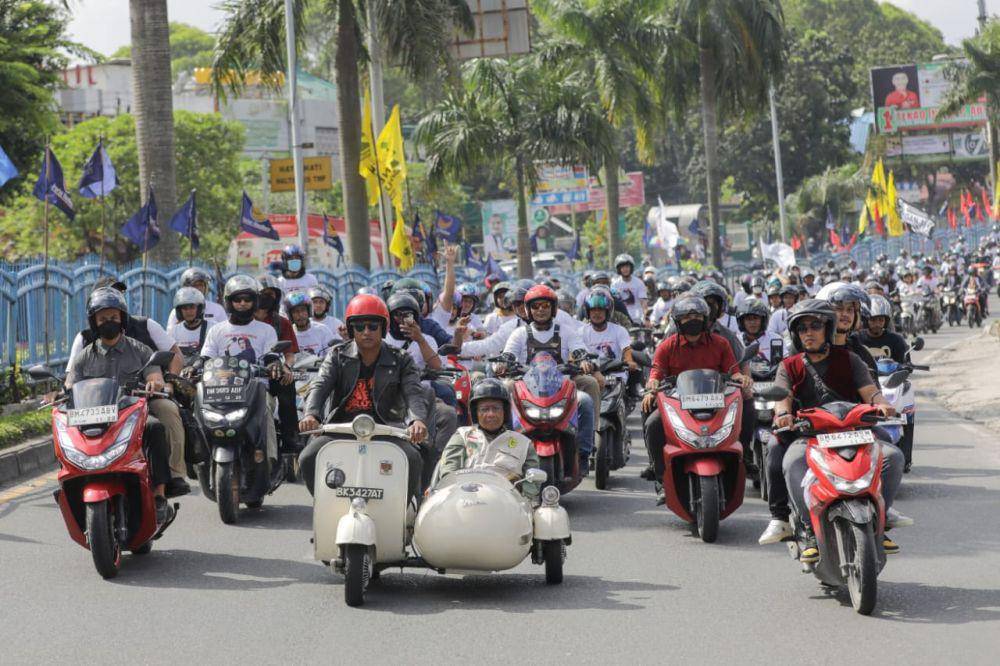 Mahfud MD kampanye di Pekanbaru, Riau, pada Senin (29/1/2024) (IDN Times/Istimewa)