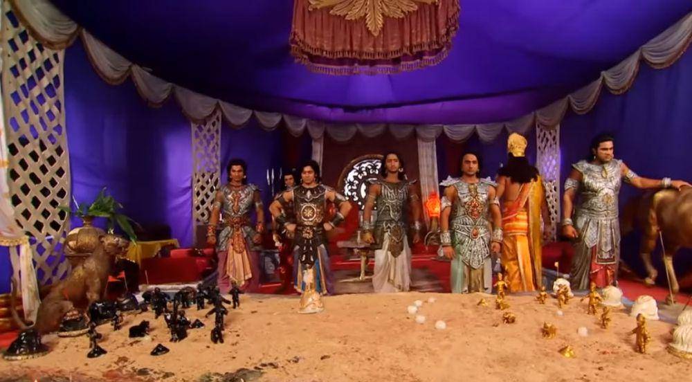 Ilustrasi kisah Mahabharata. (YouTube.com/StarPlus)
