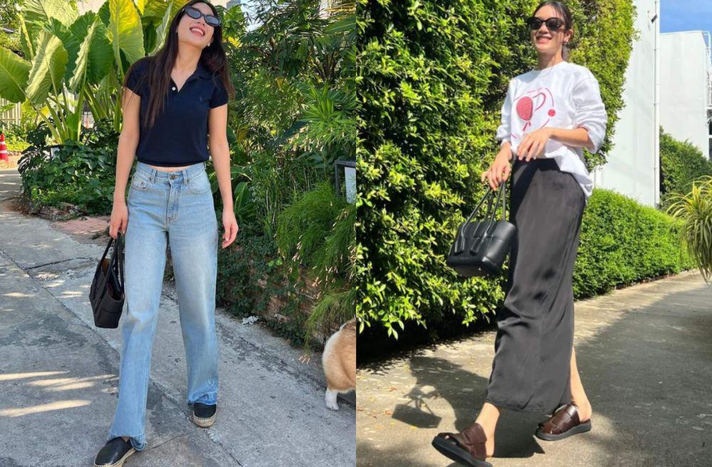 10 Referensi Daily Wear ala Belle Kemisara, Dominan T-shirt!