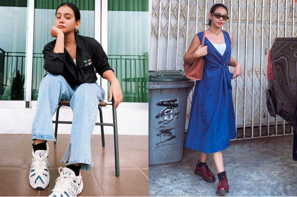 8 Referensi Outfit Sahila Hisyam, Gaya Simpel Mudah Ditiru