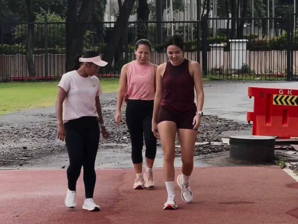 potret Gisella Anastasia berlatih atletik (instagram.com/gisel_la)
