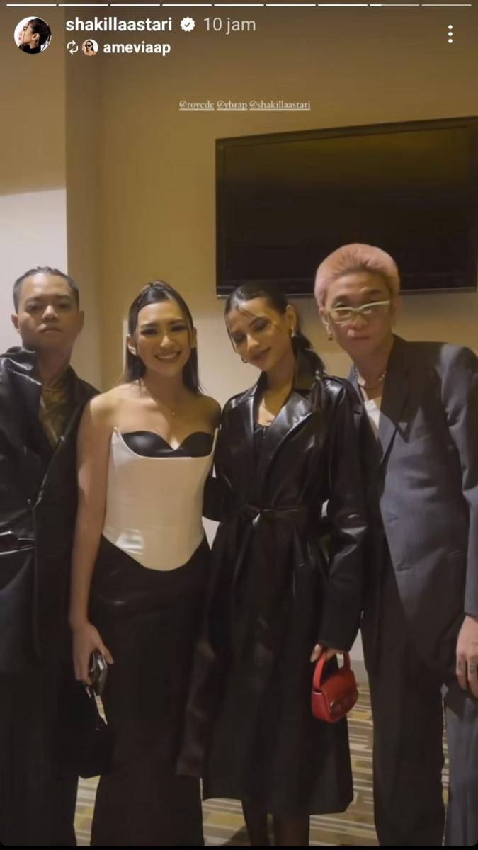 potret Reza Arap di premiere Kupu-Kupu Kertas (instagram.com/shakillaastari)