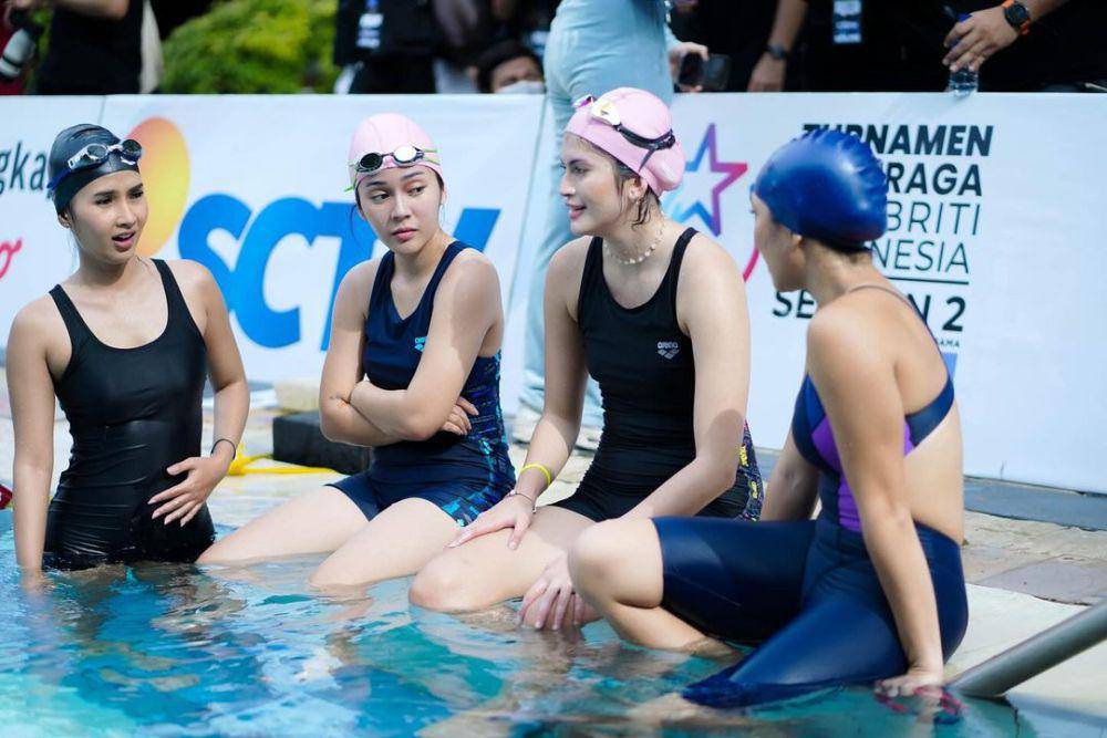 potret Soraya Rasyid ikut lomba renang (instagram.com/sorayarasyid12)