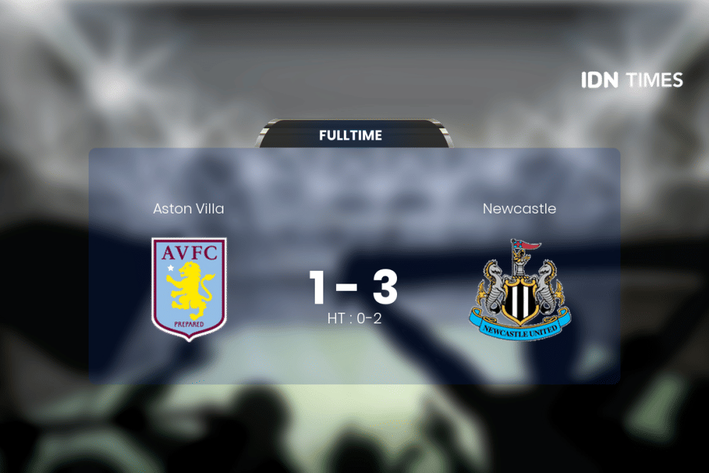 Newcastle Permalukan Aston Villa di Kandangnya