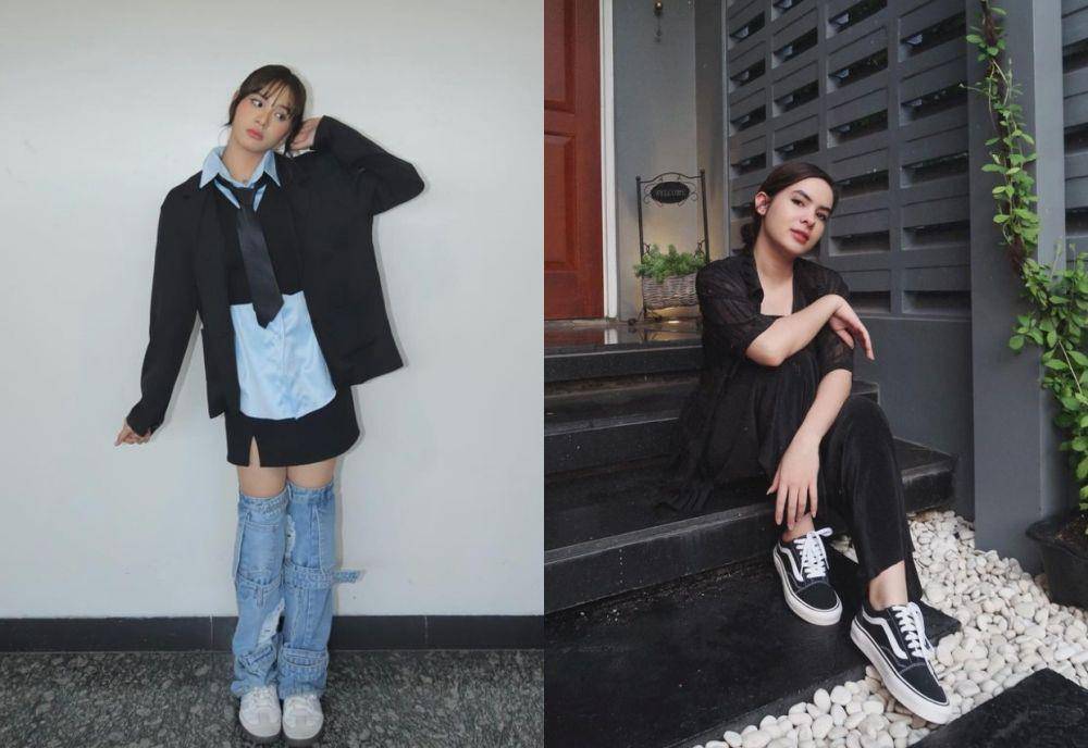 adu gaya Zee JKT48 vs. Steffy Zamora (instagram.com/jkt48.zee | instagram.com/steffizamoraaa)