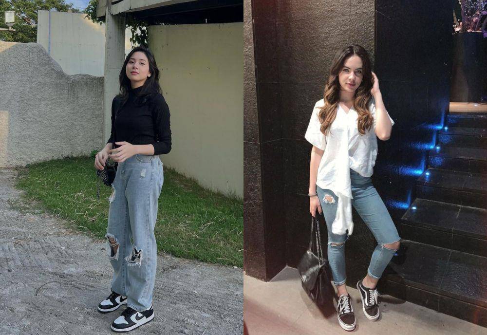 adu gaya Zee JKT48 vs. Steffy Zamora (instagram.com/jkt48.zee | instagram.com/steffizamoraaa)