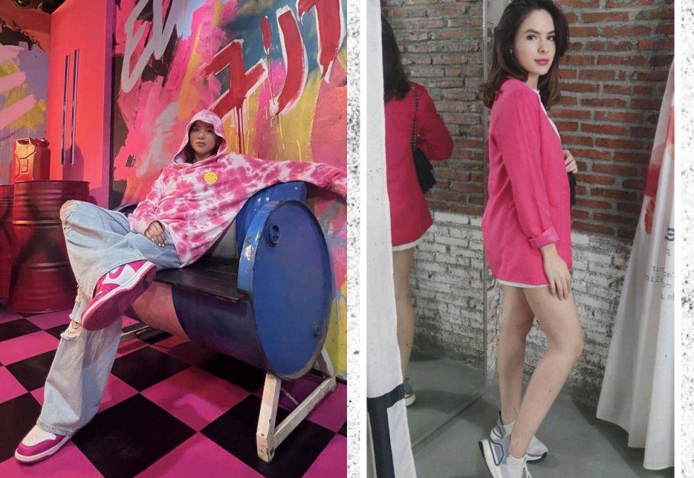 adu gaya Zee JKT48 vs. Steffy Zamora (instagram.com/jkt48.zee | instagram.com/steffizamoraaa)