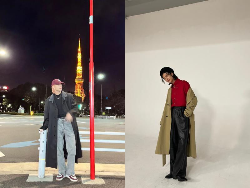 8 Ide Outfit Long Coat ala Hyunjin Stray Kids, Chic Abis!