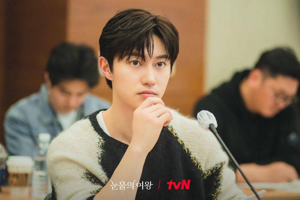 script reading drakor Queen of Tears (instagram.com/tvn_drama)